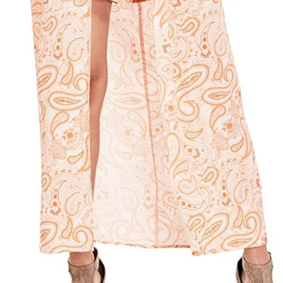 GUESS Women's Hope Paisley Maxi Romper - Picture 3 of 7